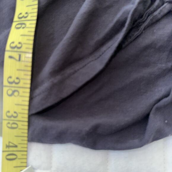 THE DOORS Dress Womens Medium Gray Sleeveless Ruched Santa Monica Graphic Retro - Picture 11 of 12